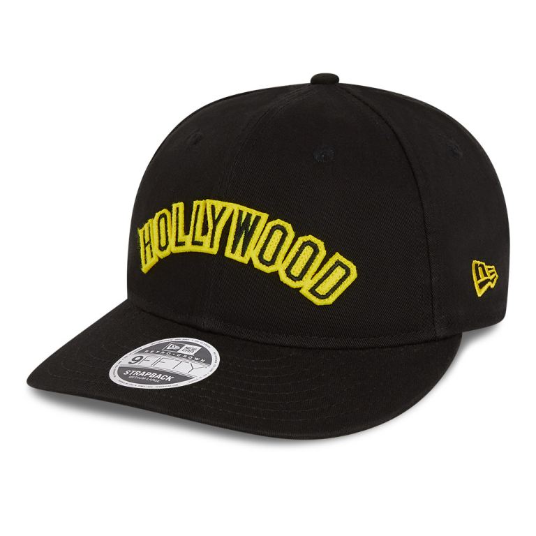 Gorras New Era 9fifty Negros - Hollywood Stars Heritage Retro Crown 69745QFIE